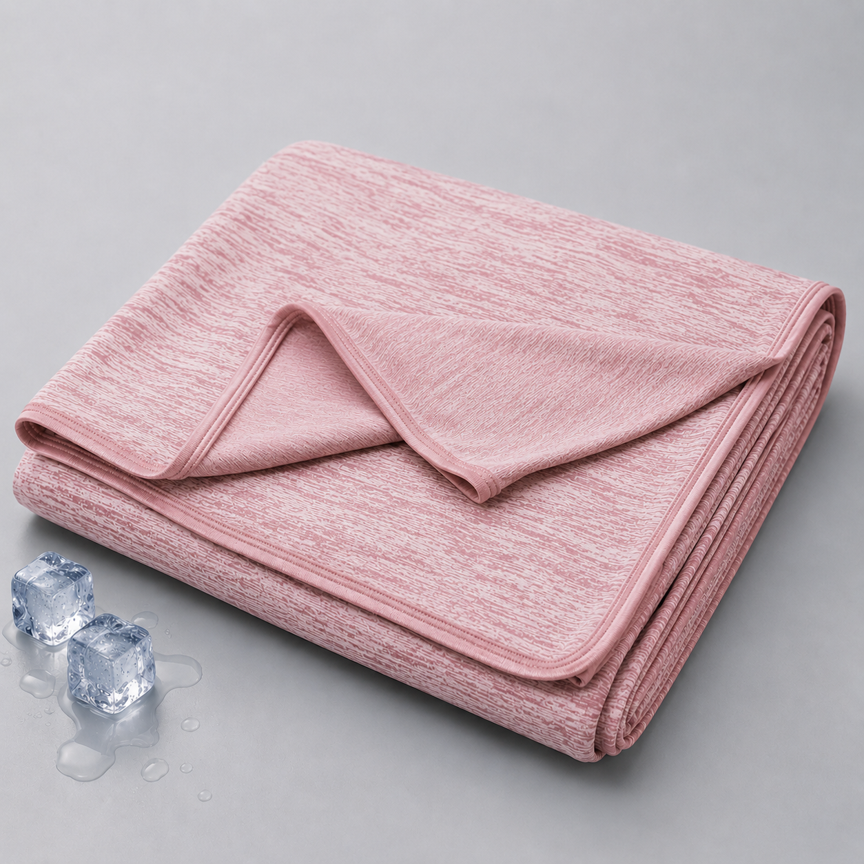 Rose Pink fabric swatch — Moonchill cooling blanket